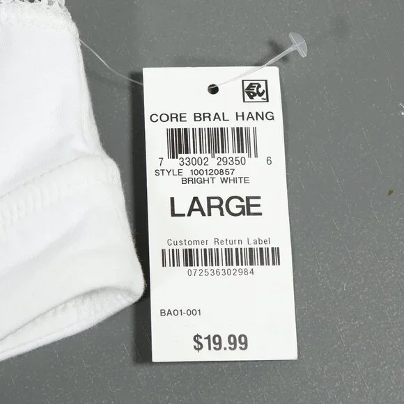 NWT Jenni On Repeat Bright White Bralette - Picture 5 of 16